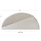 Gliderite Hardware 1-1/2 in. Center to Center Semi Circle Knob Satin Nickel 4844-SN-1 - alternate 3